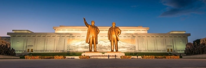 Tượng đài tưởng niệm đồi Mansu - các tượng đài nổi tiếng ở Triều Tiên 