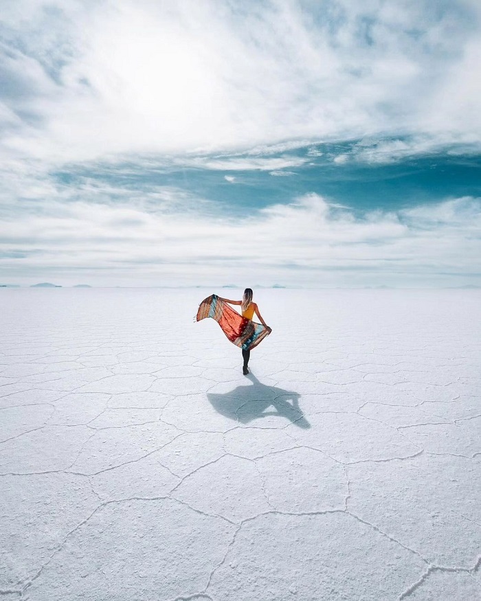 Salar de Uyuni là cánh đồng muối đẹp trên thế giới nằm ở Bolivia