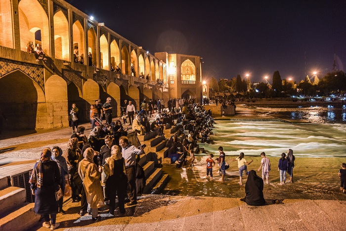Cầu Si-o-Seh Pol - du lịch Esfahan