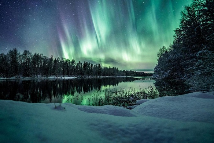 Phần Lan là điểm ngắm cực quang trên thế giới siêu đẹp