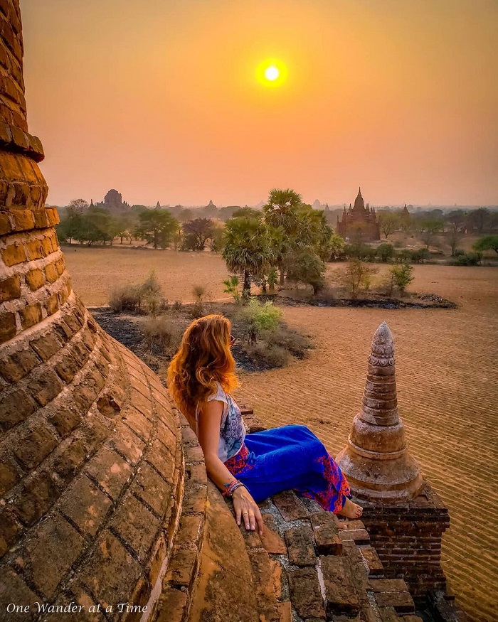 Bagan là điểm ngắm hoàng hôn đẹp ở châu Á đẹp nức nở
