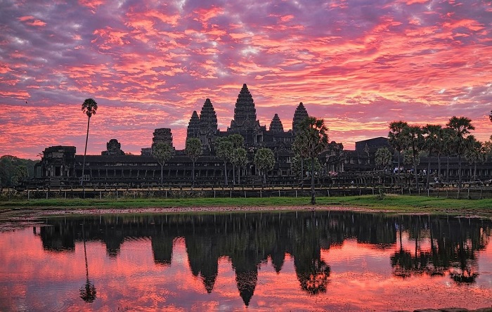 Angkor là điểm ngắm hoàng hôn đẹp ở châu Á mang về nhiều bức ảnh đẹp