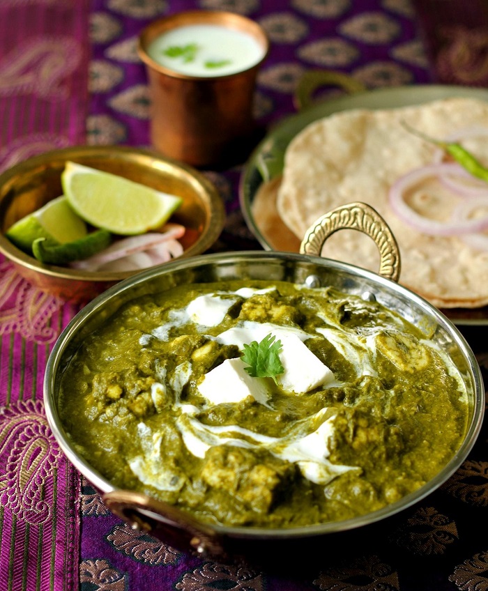 ẩm thực miền bắc Ấn Độ - Palak Paneer