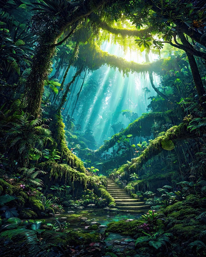 Rừng Amazon là kỳ quan thiên nhiên ở Nam Mỹ rất nổi tiếng
