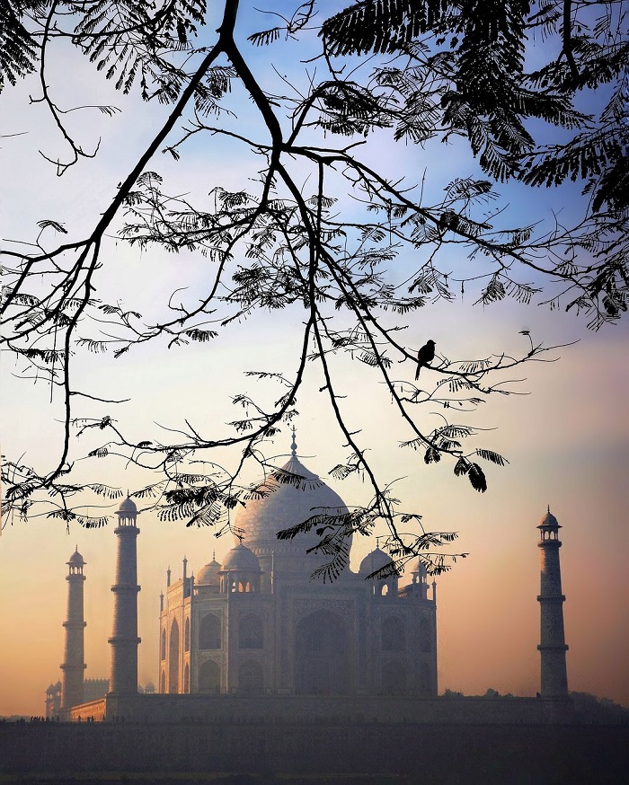 Đền Taj Mahal là lăng mộ cổ thế giới có kiến trúc đẹp 