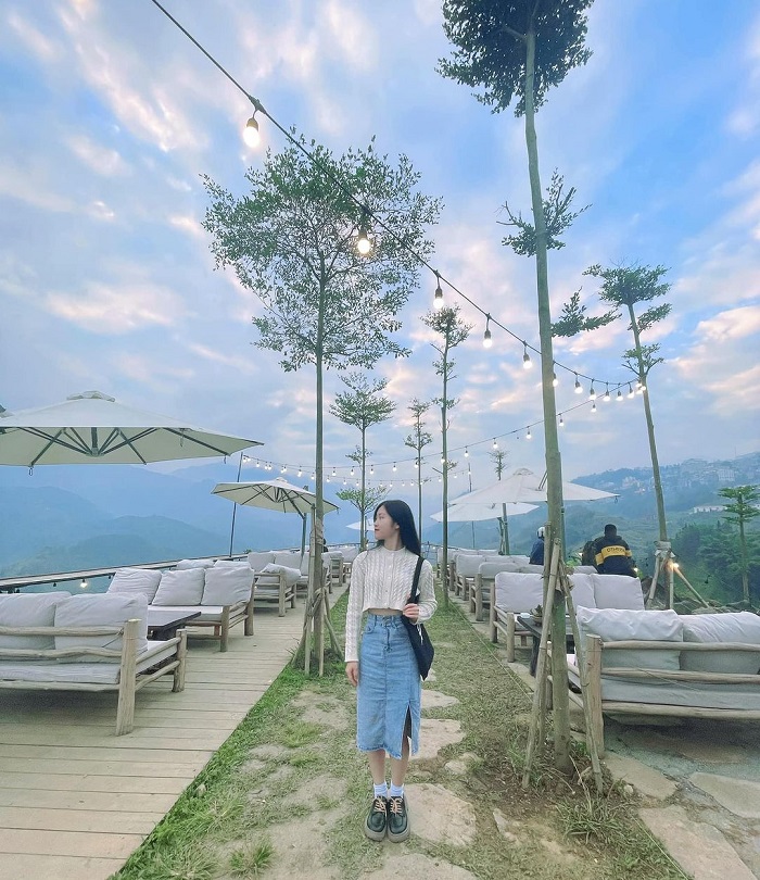 Phansi Glamping Sapa có không gian rộng rãi view đẹp