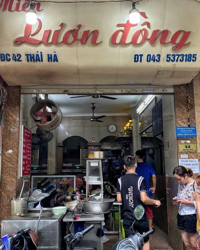 Delicious eel vermicelli restaurant in Hanoi - Field Eel