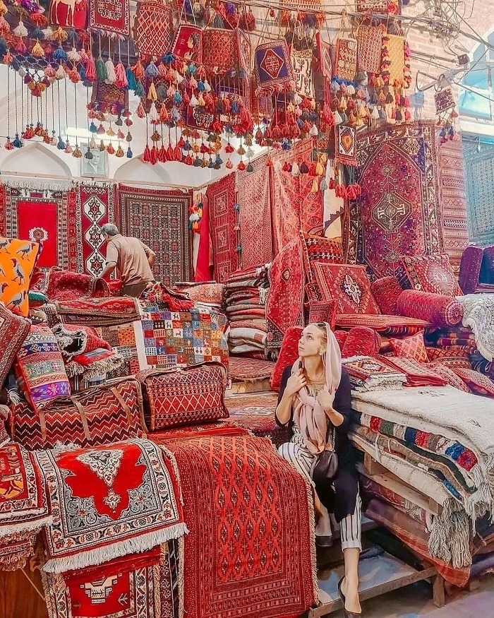 du lịch Esfahan - Trong khu chợ đầy màu sắc ở Esfahan