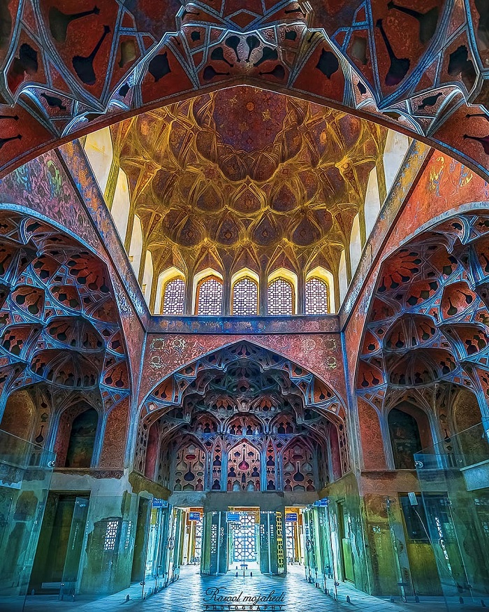Cung điện Ali Qapu - du lịch Esfahan