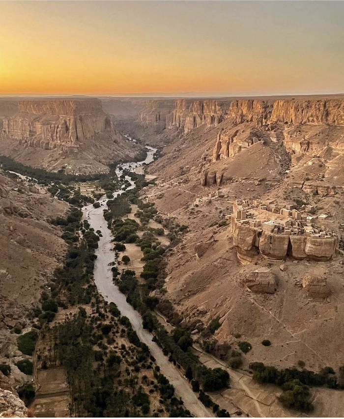 Hẻm núi Wadi Doa'n - du lịch Yemen