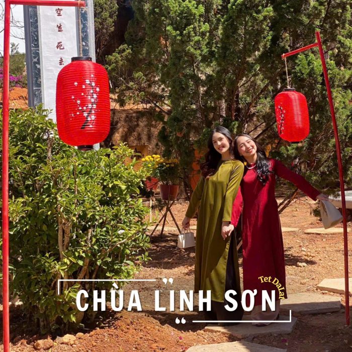 toạ độ chụp áo dài tết ở Đà Lạt