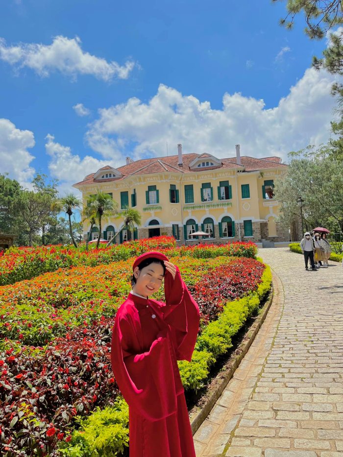 toạ độ chụp áo dài tết ở Đà Lạt