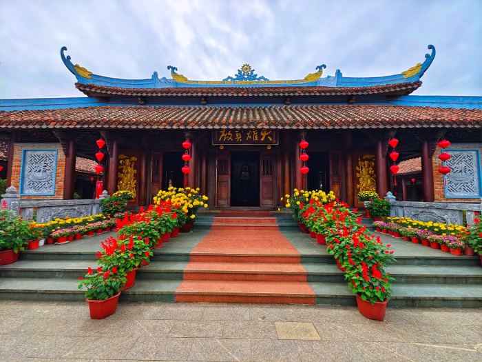 ngôi chùa đẹp ở Hội An chùa Vạn Đức 