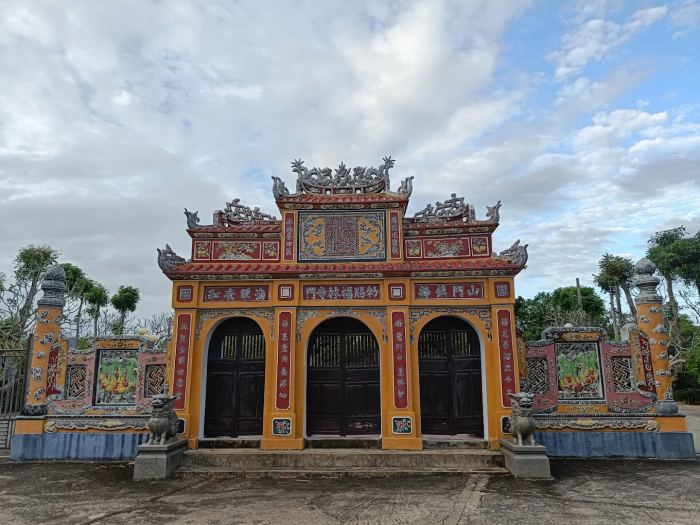 ngôi chùa đẹp ở Hội An chùa Vạn Đức 