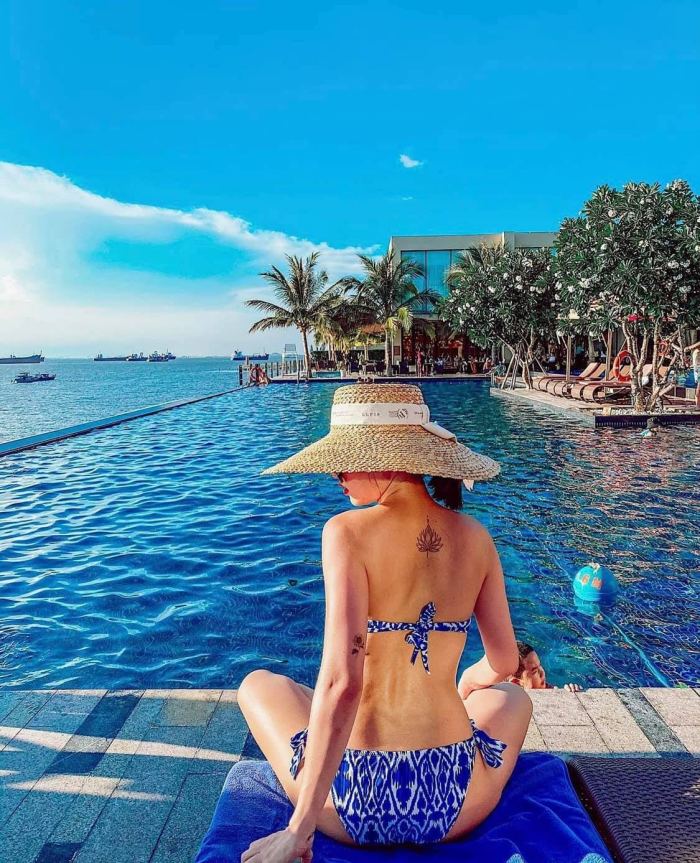 Nghỉ dưỡng Tết ở Vũng Tàu đi đâu - Marina Bay Vung Tau Resort view hướng thủy.