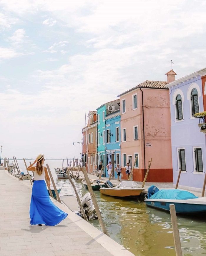 Du xuân Venice đi đâu đẹp? Burano