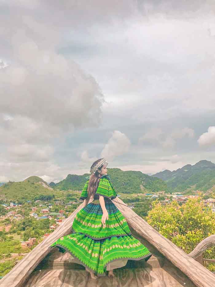 những địa điểm thuê trang phục dân tộc tại Mộc Châu - Chỉ cần mặc váy của Noọng