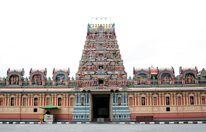 Đền Sri Kandaswamy là địa điểm du lịch tâm linh tại Kuala Lumpur 