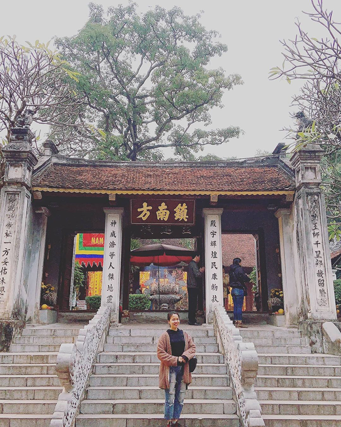 Đến Thăng Long tứ trấn - Đền được xây dựng