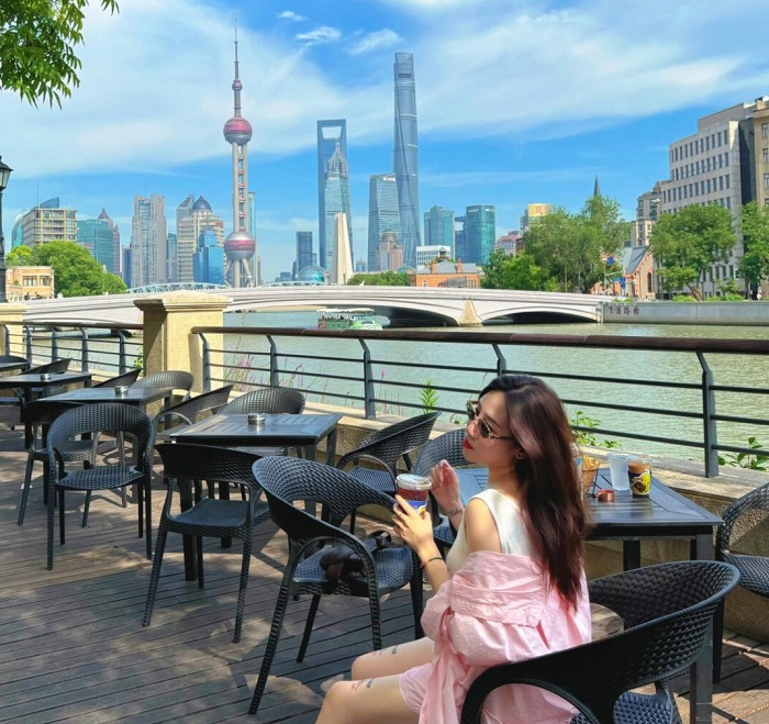 Địa điểm check-in ở Thượng Hải - quán cà phê và sky bar