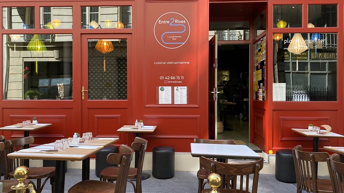 Entre 2 Rives là quán ăn Việt Nam ngon ở Paris 
