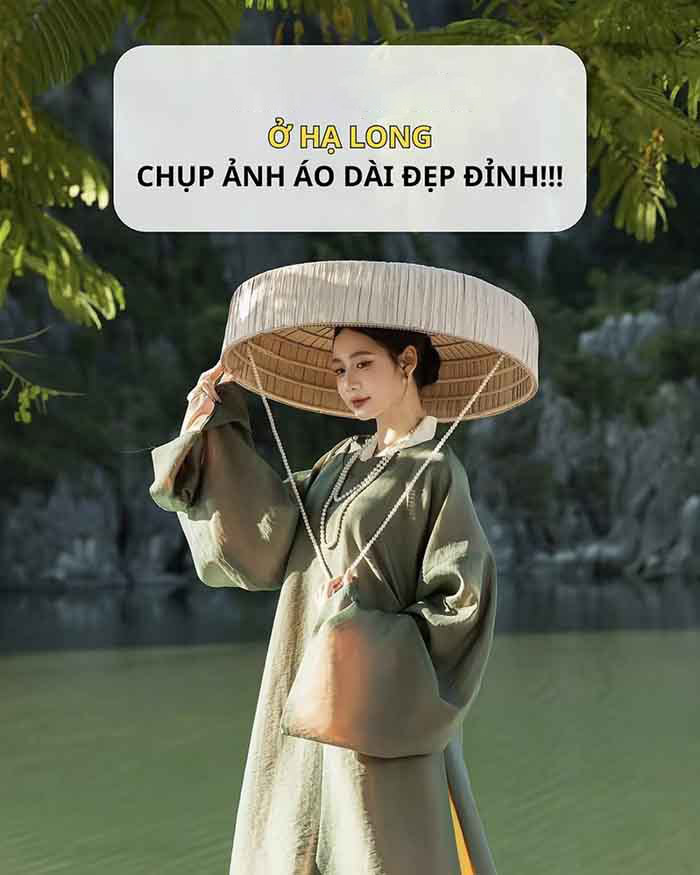 Những điểm chụp áo dài Tết đẹp ở Hạ Long - Hạ Long có nhiều điểm chụp áo dài 