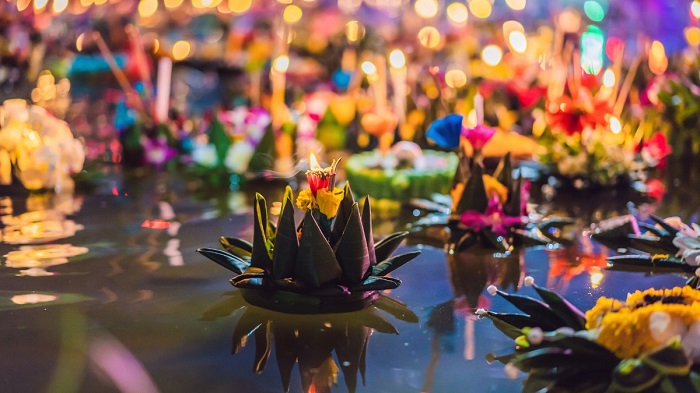Lễ hội Loy Krathong là một trong những lễ hội tại Chiang Mai Thái Lan