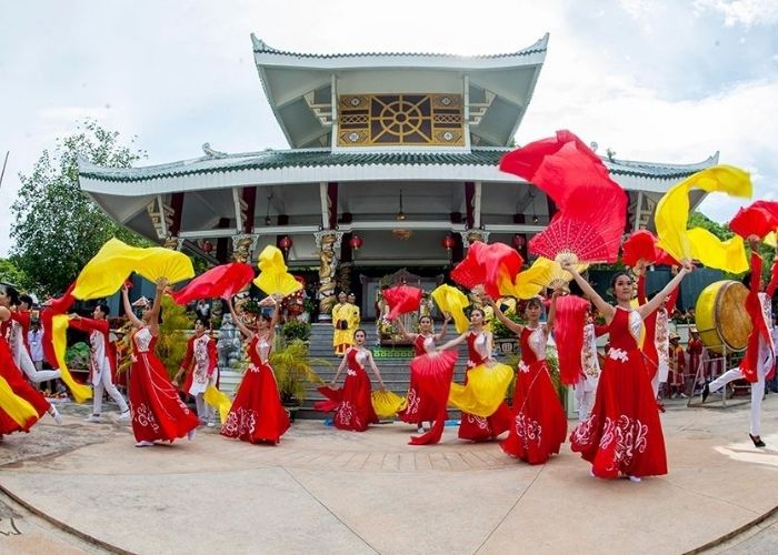 Phần hội tại Lễ hội Bà Chúa Xứ Núi Sam