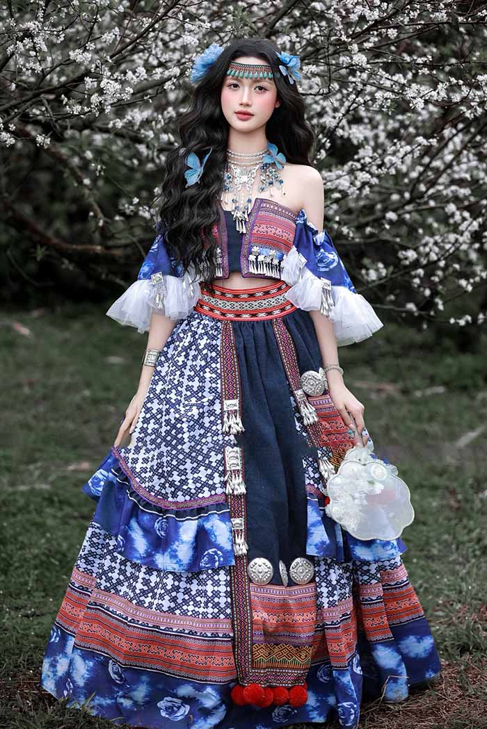 những địa điểm thuê trang phục dân tộc tại Mộc Châu - Outfit gây ấn tượng 
