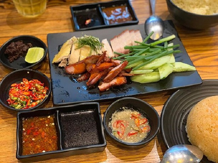 quán cơm gà ngon ở Sài Gòn - cơm gà xối mỡ Su Su Quận 1