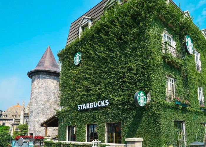 Quán Starbucks view đẹp tại Việt Nam - Starbucks Bà Nà Hills