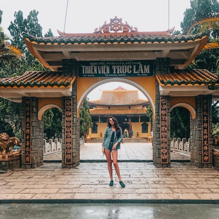 Trải nghiệm cáp treo ở Đà Lạt thiền viện