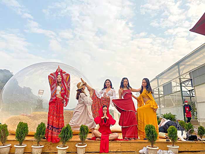 những địa điểm thuê trang phục dân tộc tại Mộc Châu - Váy áo xinh đẹp