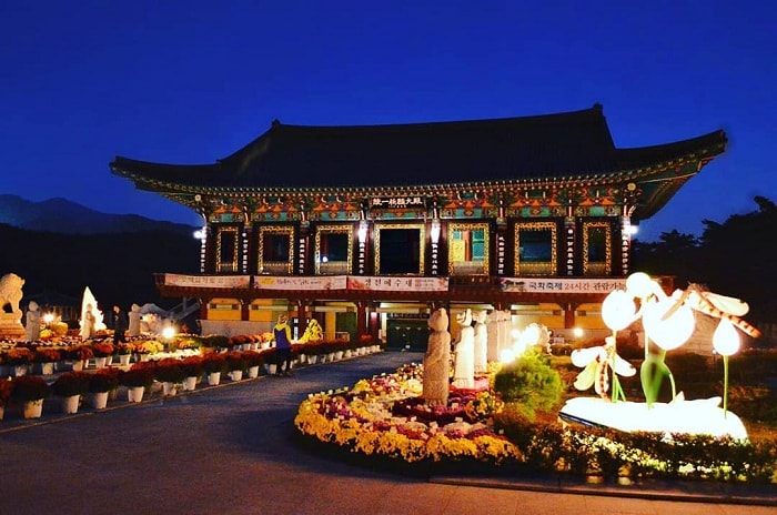 Khám phá vẻ đẹp của đền Donghwasa Hàn Quốc