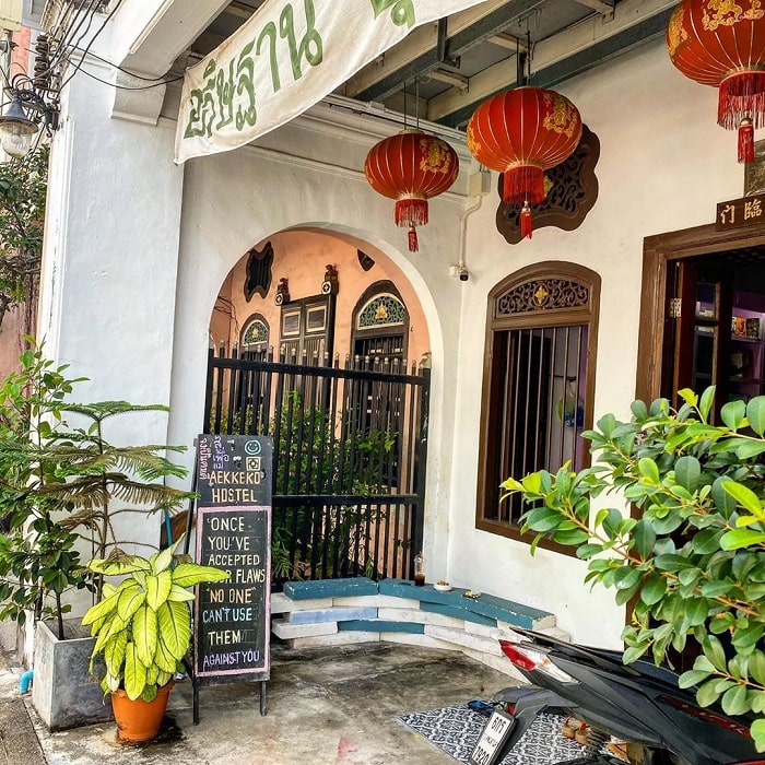 đến phố cổ cổ old town phuket