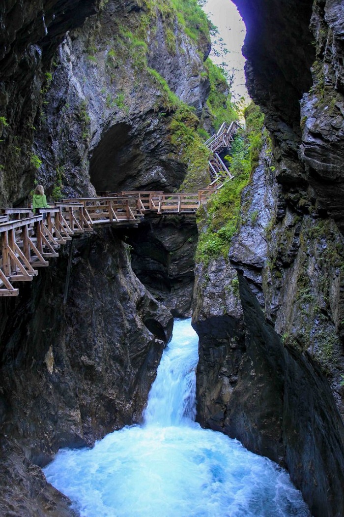 Vẻ đẹp của hẻm núi Sigmund Thun nước Áo