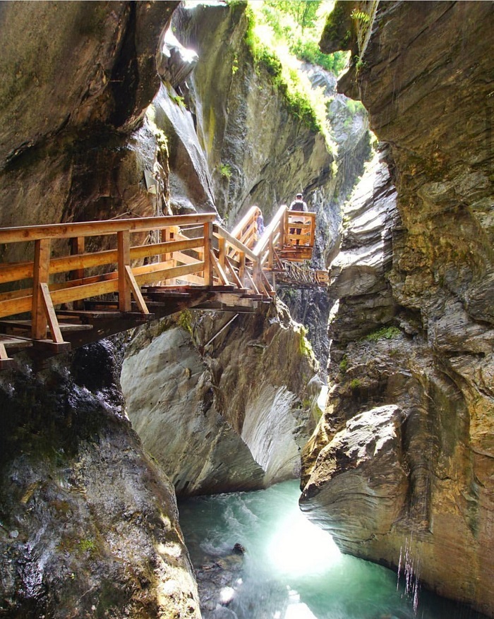 Vẻ đẹp của hẻm núi Sigmund Thun nước Áo