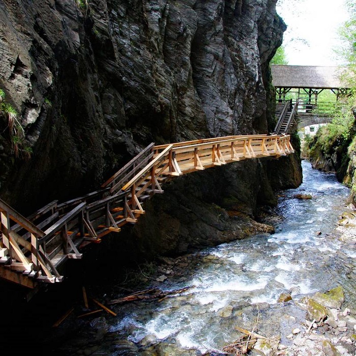 Vẻ đẹp của hẻm núi Sigmund Thun nước Áo