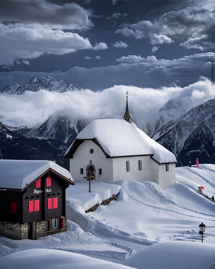 Ấn tượng ngôi làng Bettmeralp Thụy Sĩ như trong chuyện cổ tích