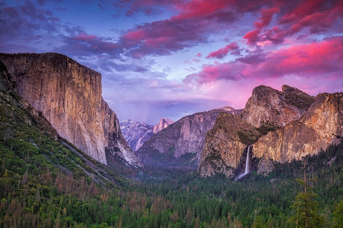 Vẻ đẹp tráng lẹ của vườn quốc gia Yosemite – kỳ quan của nước Mỹ