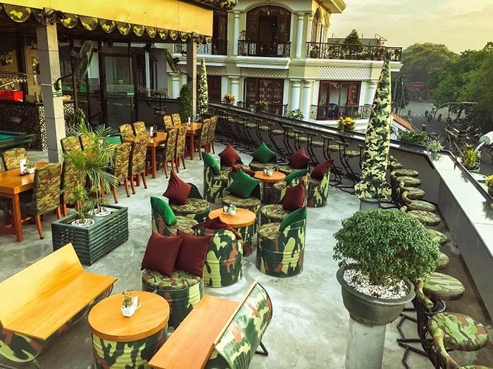 Gợi ý những quán cafe đẹp ở Huế - Sline Cafe Bar sở hữu vẻ sang chảnh