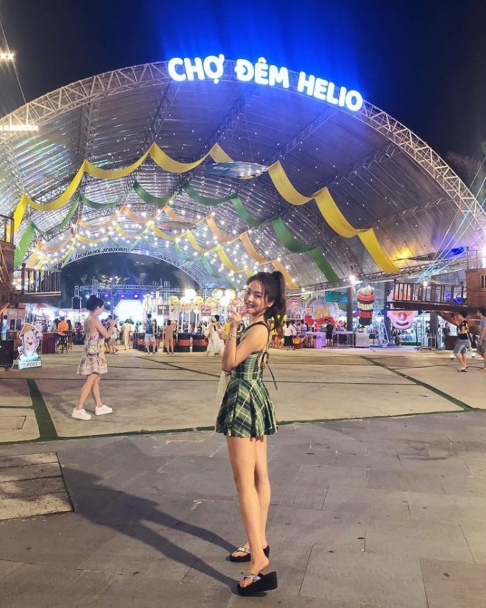 Helio Night Market - a tourist destination in Da Nang that cannot be missed