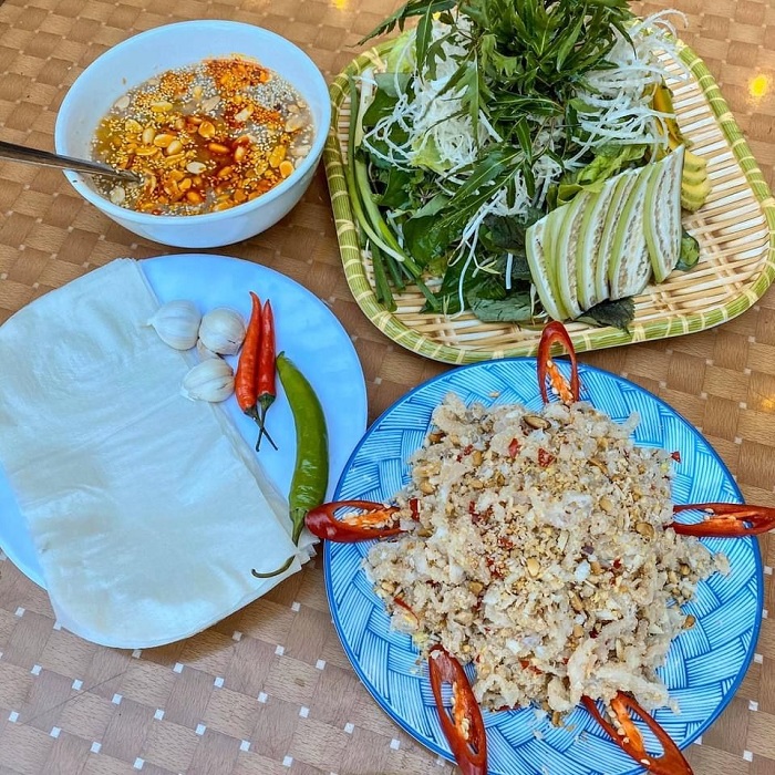 Specialties herring salad Phu Quoc - address of restaurant clam, shellfish