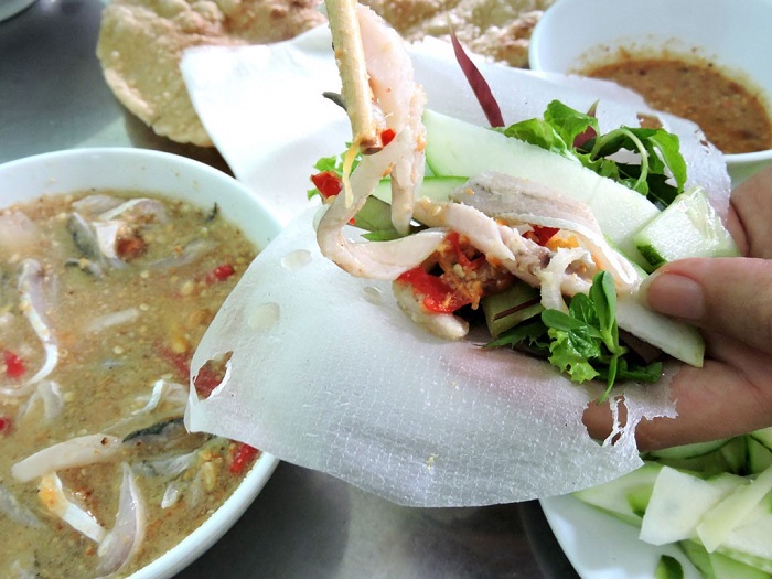 Specialties herring salad Phu Quoc - address Zen restaurant