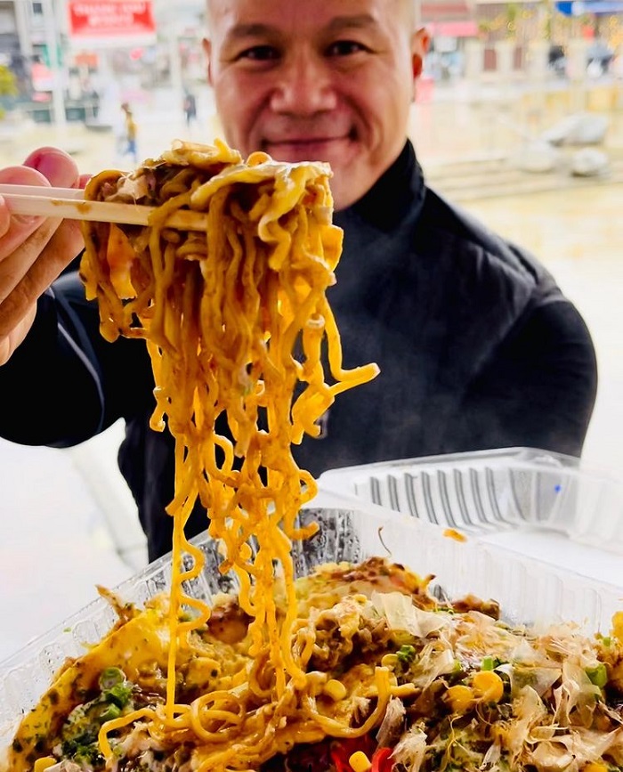 kinh nghiệm du lịch Osaka - ăn Okonomiyaki