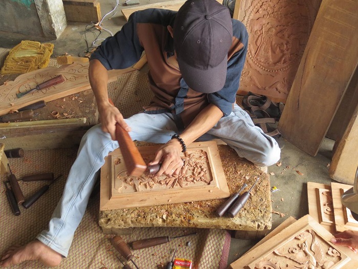 Traditional craft villages in Quang Tri - Carpentry in Gia Do village, Trieu Phong