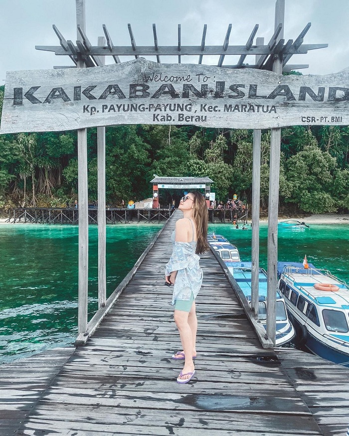 đảo Kakaban Indonesia ở đâu