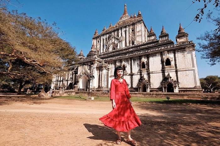 Vẻ đẹp của đền Thatbyinnyu Myanmar