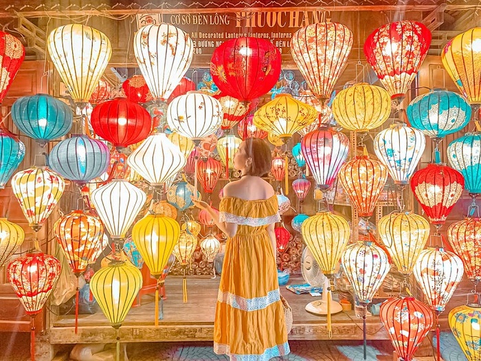 Hoi An Ancient Town is a beautiful place to see lanterns in Vietnam