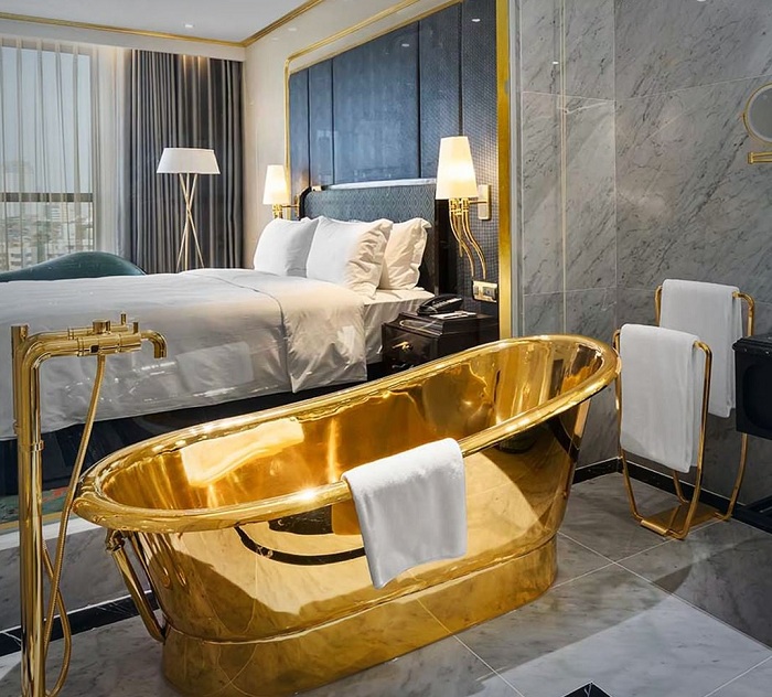 Dolce by Wyndham Hanoi Golden Lake là khách sạn dát vàng ở Việt Nam siêu sang